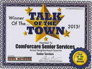 Delaware County - Media, PA | ComForCare - Talk_of_the_Town_winner_2013_2_(1)